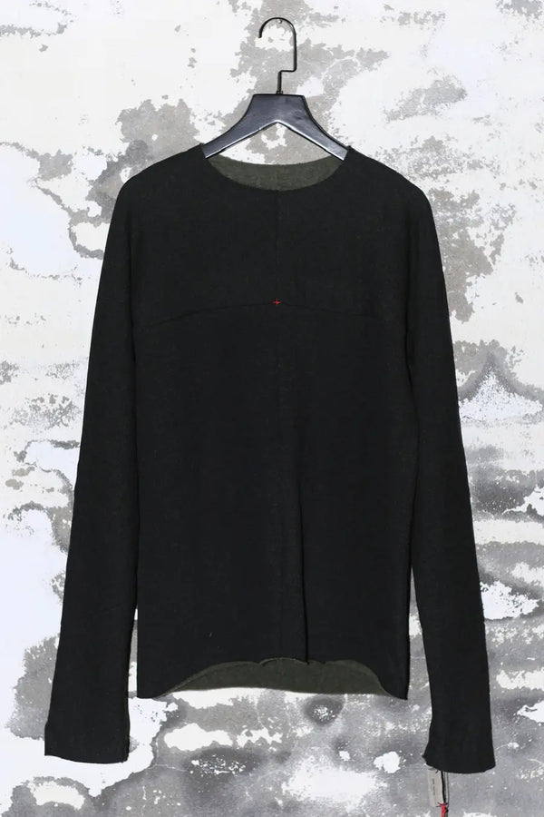 m.a+ all-in-one long-sleeved T-shirt T211D-JMKC black/green